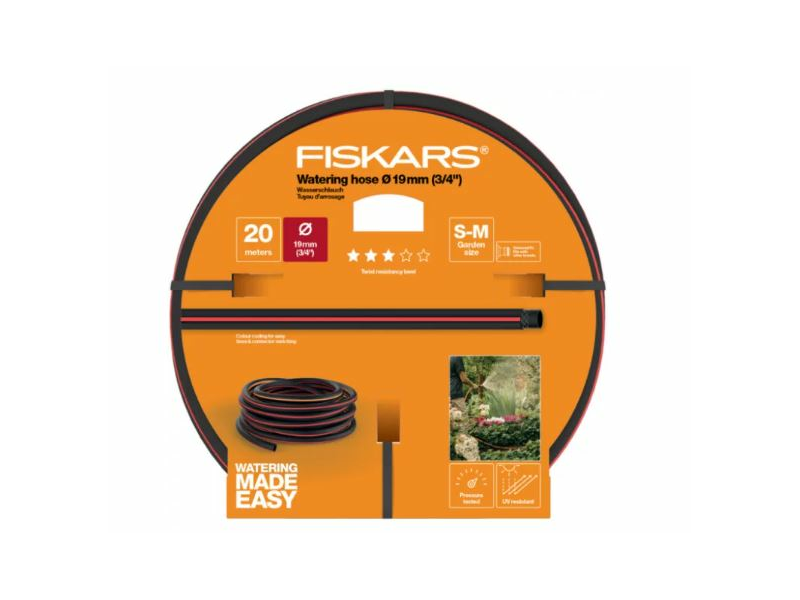 Fiskars Solid Locsolótömlő, 19 mm (3/4