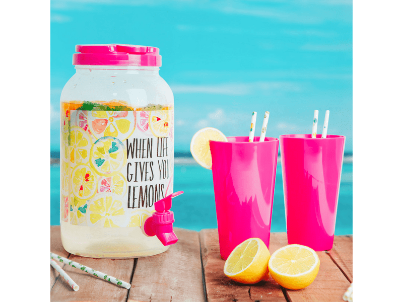 Family 57243C Italadagoló csappal, műanyag pohárszettel