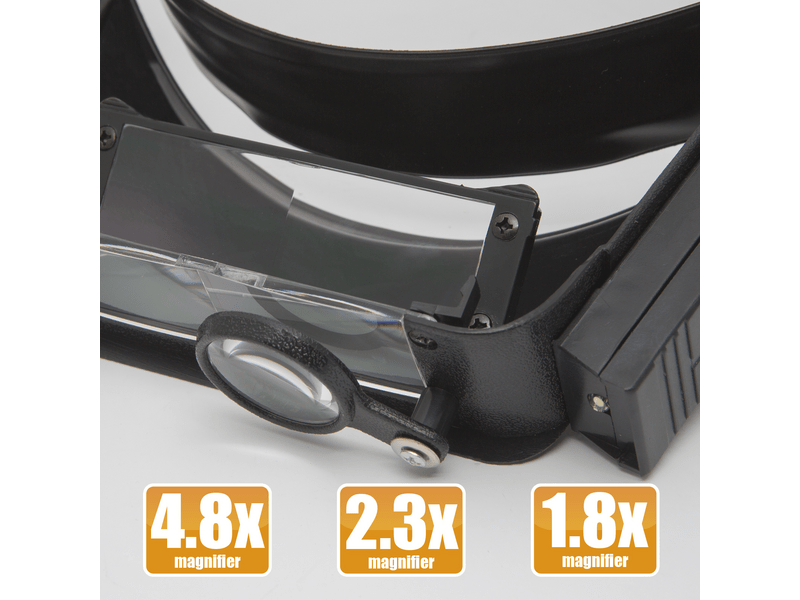 HANDY 10793 Povećalo za glavu s LED osvjetljenjem