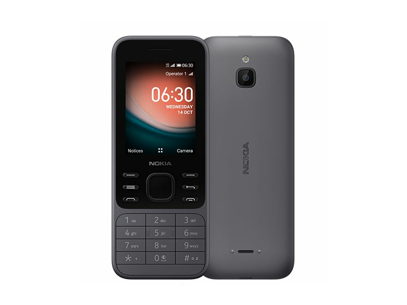 Nokia 6300 DualSIM Kártyafüggetlen Mobiltelefon, Szürke
