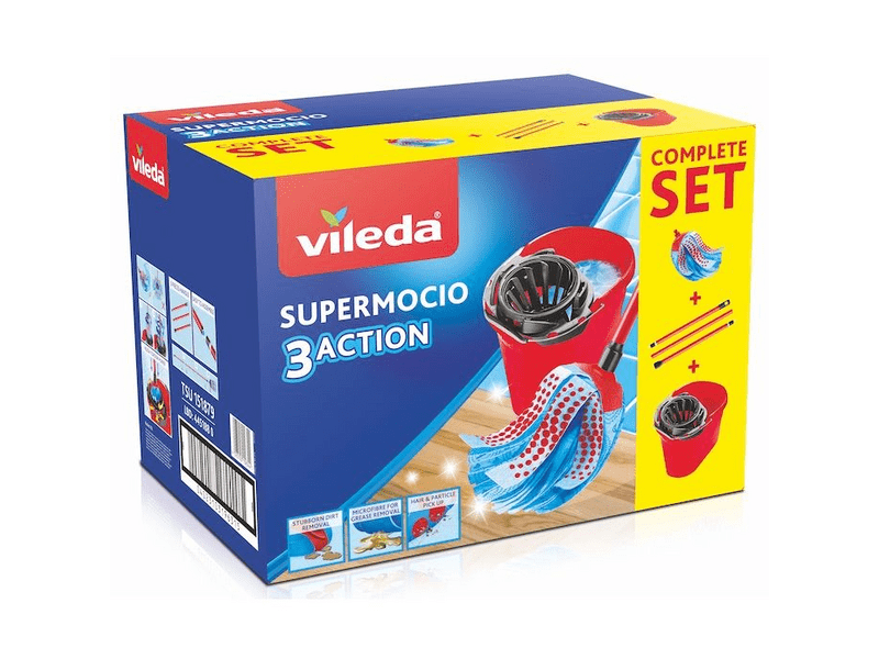 Vileda Supermocio 3Action szett (F1532V)