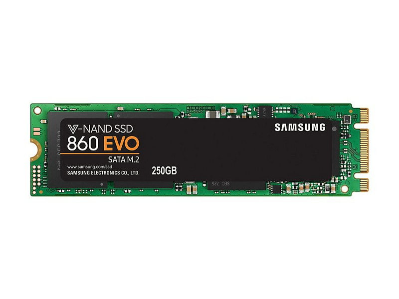 Samsung 860 EVO MZ-N6E250BW 250GB SSD meghajtó