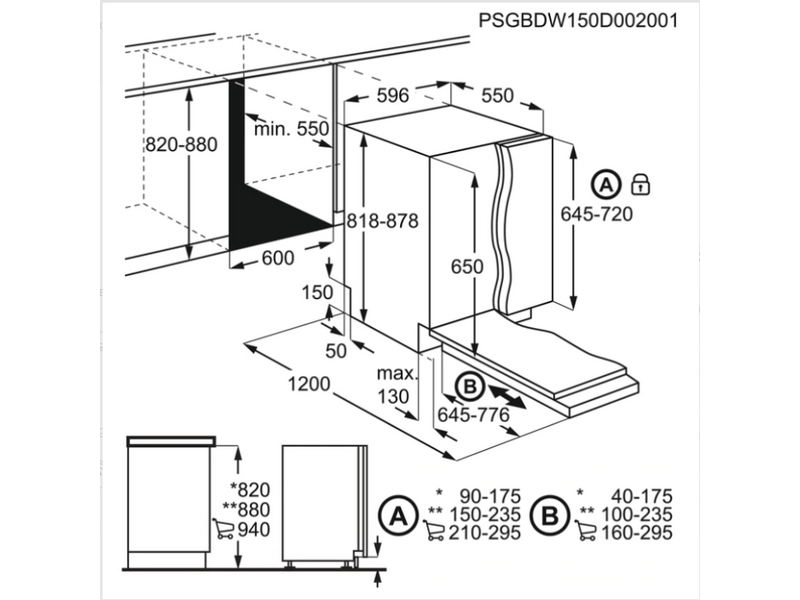 Electrolux EEM48320L Beépíthető mosogatógép
