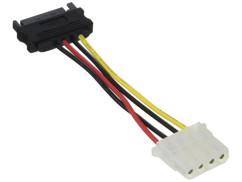 Delock 60115 Átalakító (SATA 15 tűs – Molex 4 tűs)