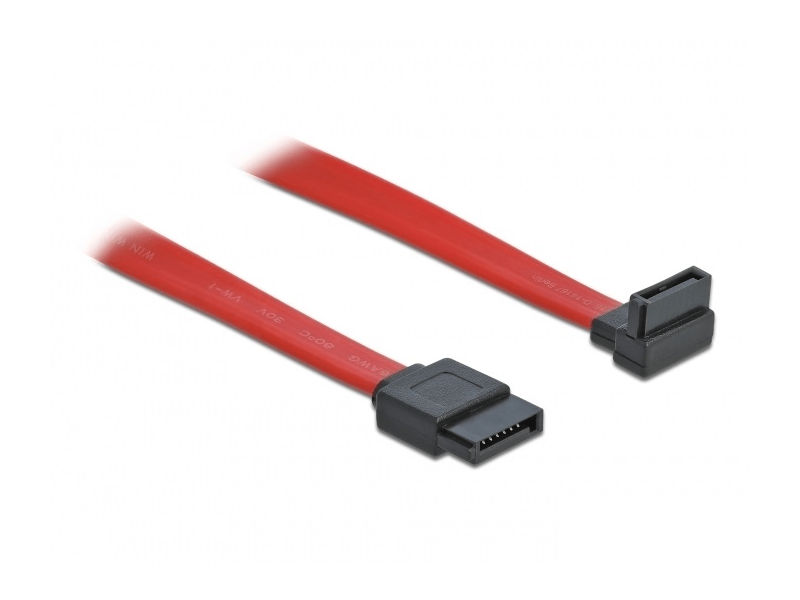 Delock 84249 SATA II kábel felfelé/egyenes 30 cm