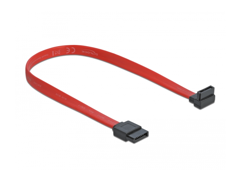 Delock 84249 SATA II kábel felfelé/egyenes 30 cm