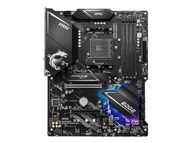 MSI MPG B550 GAMING EDGE Wi-Fi Alaplap