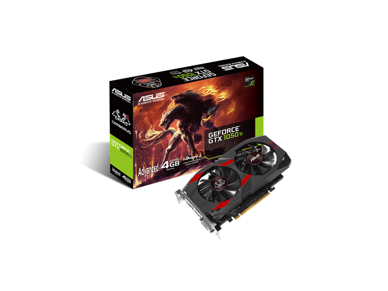 ASUS CERBERUS-GTX1050TI-O4G Videókártya