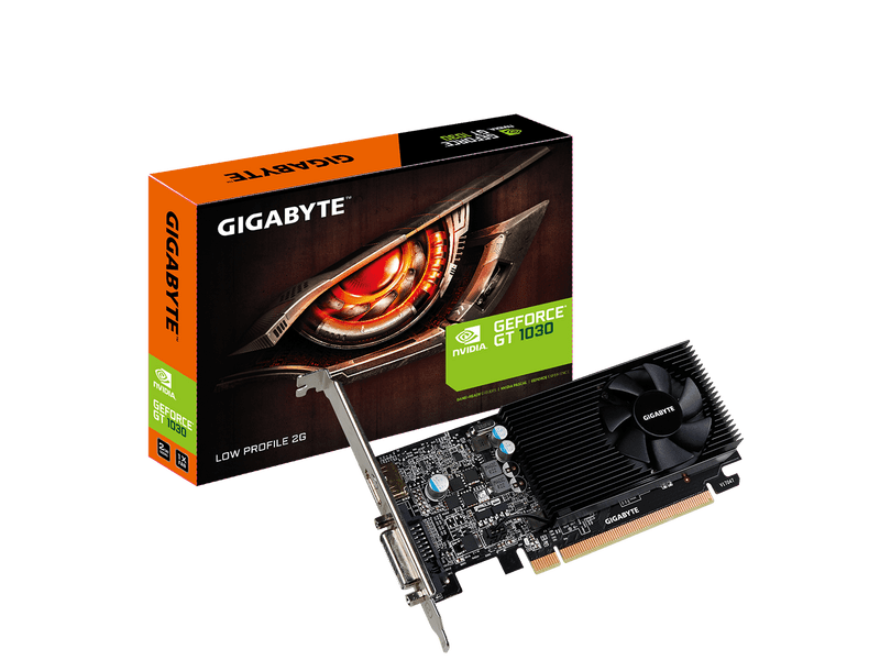 Gigabyte NVIDIA GT 1030 2GB - GeForce GT 1030 Low Profile 2G (GVN1030D52GL)