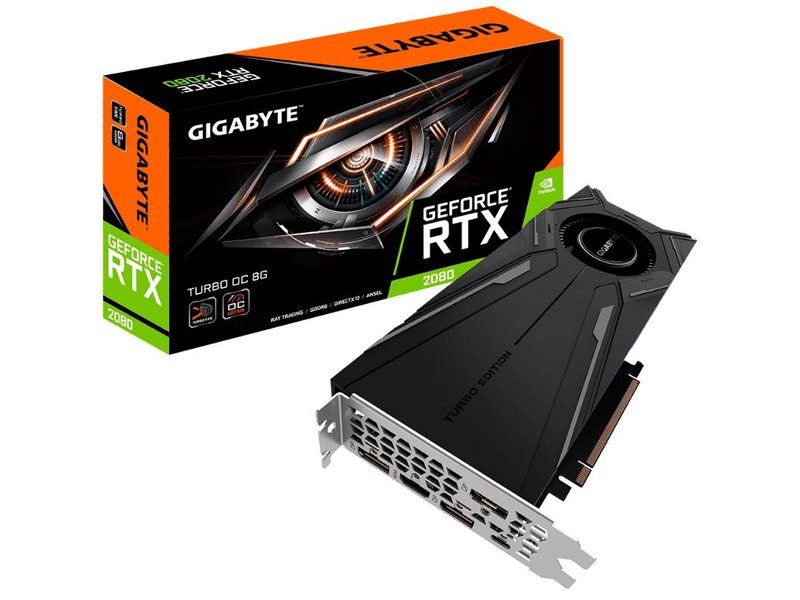 Gigabyte NV RTX 2080 8GB GDDR6-OC (GVN2080TRBOC8GC)