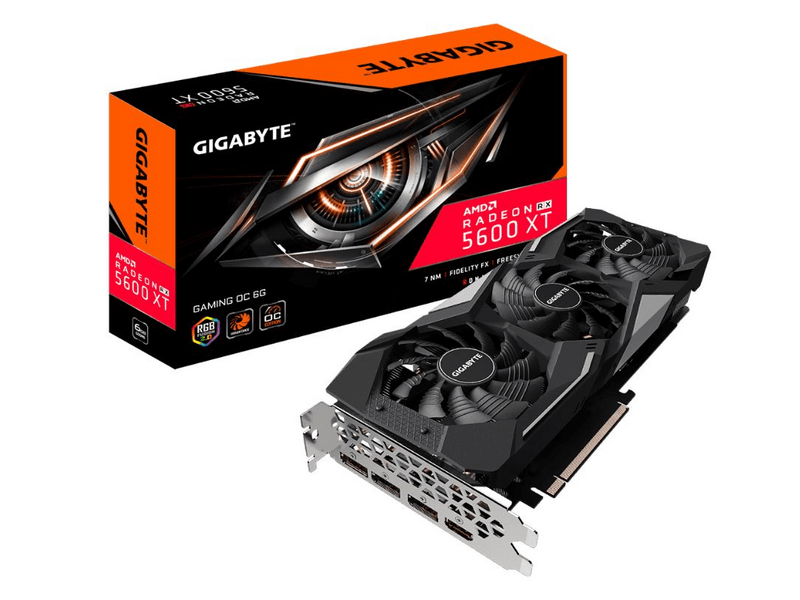 Gigabyte AMD RX 5600 XT 6GB GDDR6 GAM OC 6G (GVR56XTGMOC6GD)