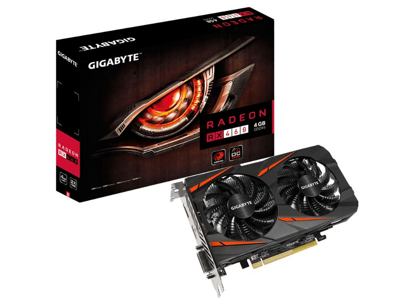 Gigabyte PCIe AMD RX 460 4GB GDDR5 4GD (GVRX460WF2OC4GD)