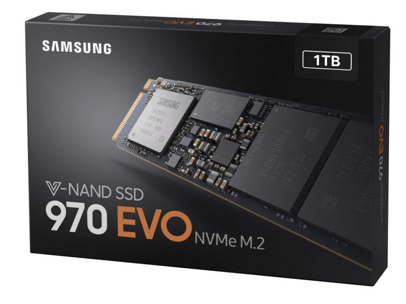 Samsung SSD M.2 970 EVO NVMe - 1TB (MZ-V7E1T0BW)