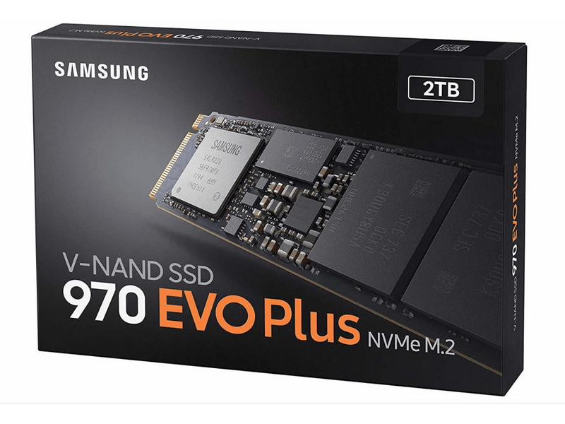 Samsung SSD M.2 970Evo Plus NVME - 2TB (MZ-V7S2T0BW)