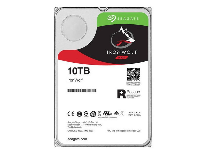 Seagate HDD 3,5 10TB SATA3 7200rpm I.wolf PRO (ST10000VN0008)