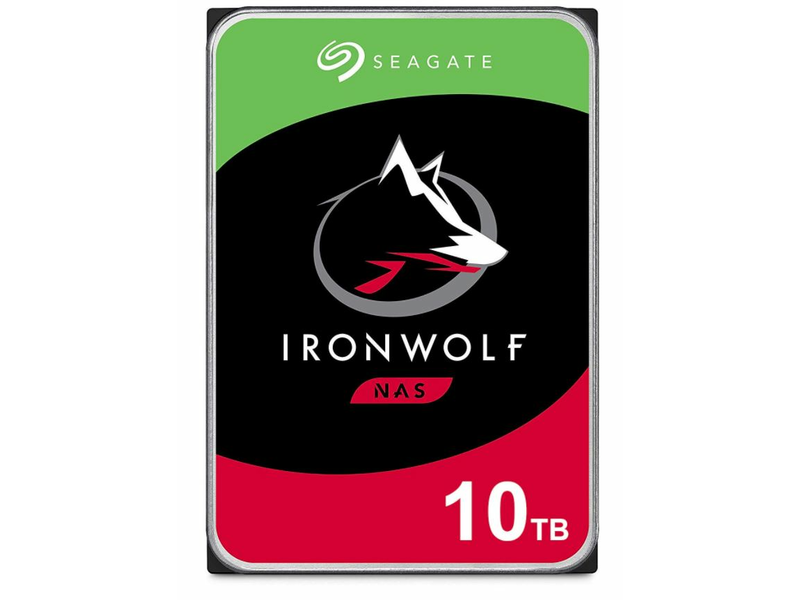 Seagate HDD 3,5 10TB SATA3 7200rpm I.wolf PRO (ST10000VN0008)