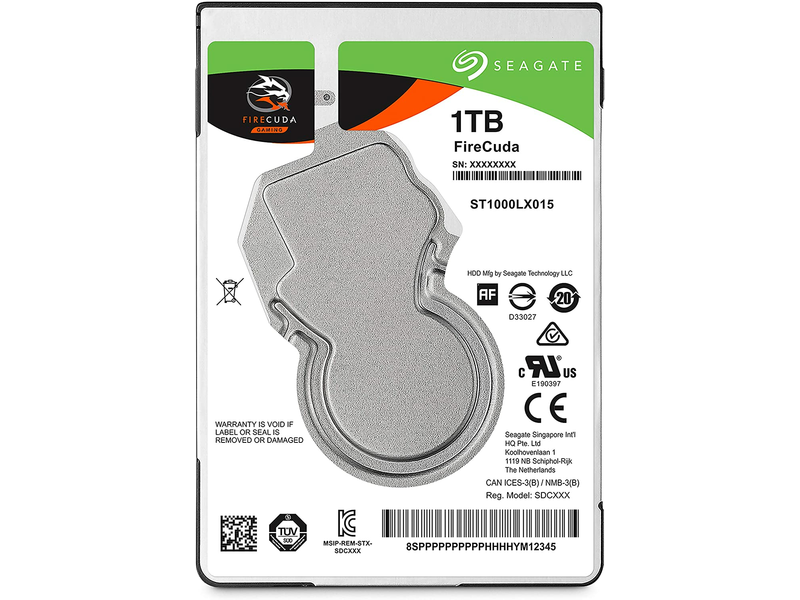 Seagate HDD 2,5 1TB+8GB SSD SATA3 5400rpm 128MB (ST1000LX015)