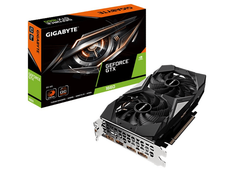 Gigabyte NVIDIA GTX 1660 6GB GDDR5 OC 6G (GVN1660OC6GD)