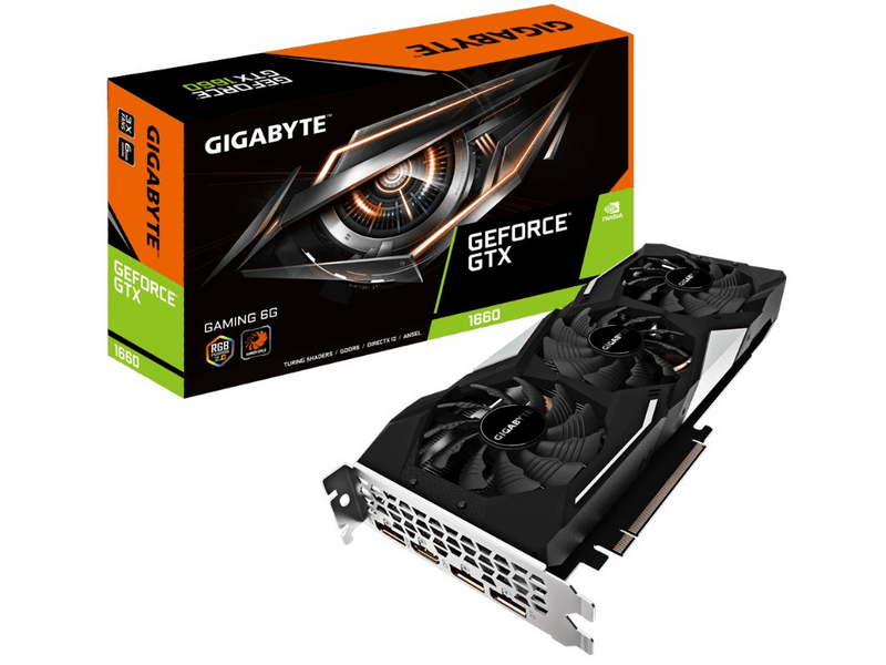 Gigabyte GTX 1660 6GB GDDR5-GAMING 6G (GVN1660GM6GD)