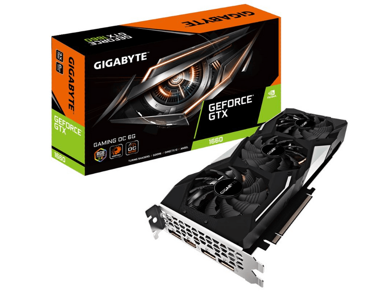 Gigabyte GTX 1660 6GB GDDR5-GAMING OC 6G (GVN1660GMOC6GD)