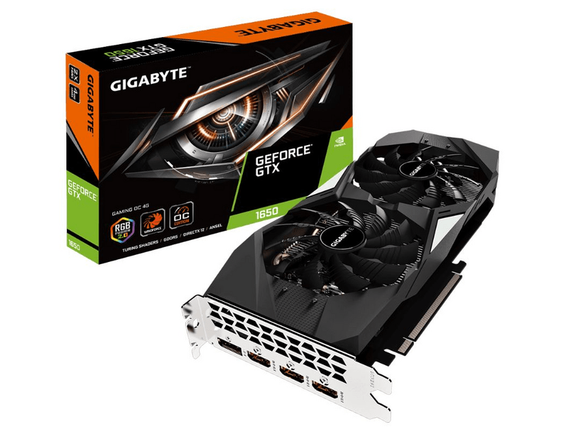 Gigabyte GTX1650 4GB GDDR5-OC 4G (GVN1650GMOC4GD)