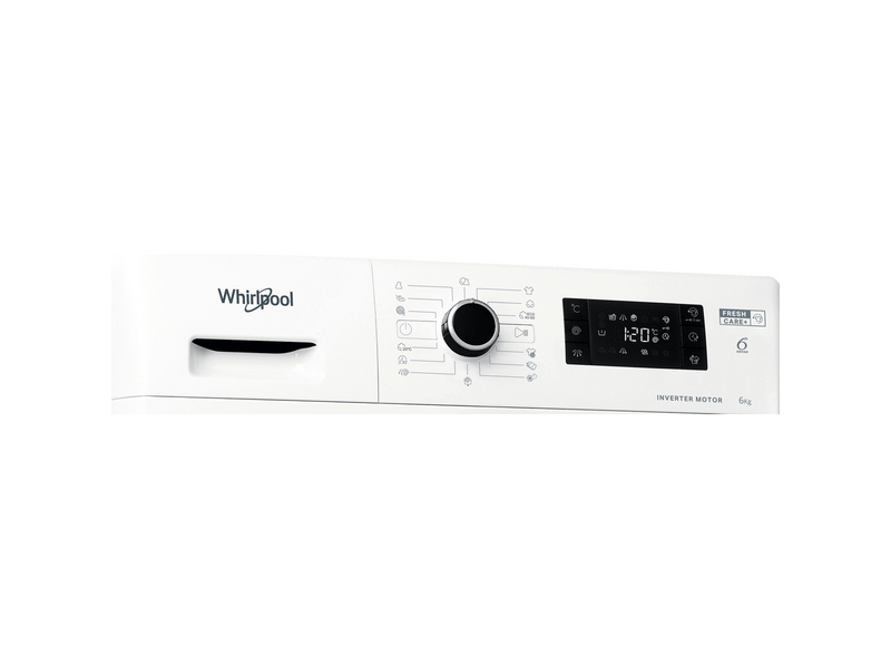 Whirlpool FWSG 61282 BV EE N Elöltöltős keskeny mosógép