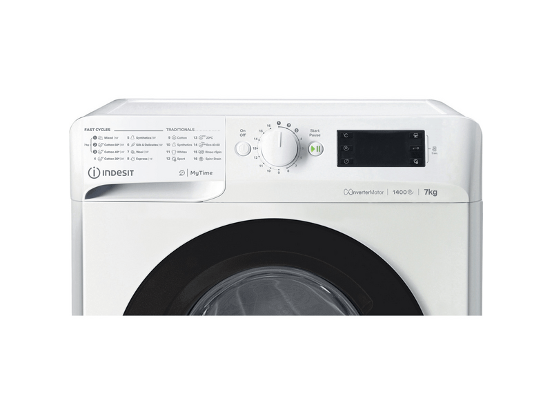 Indesit MTWE 71483 WK EE Elöltöltős mosógép