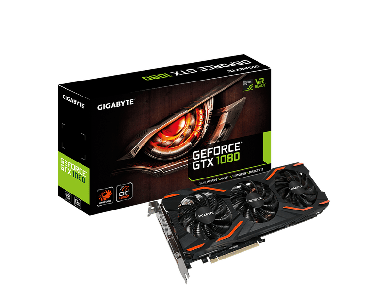Gigabyte GeForce® GTX 1080 WINDFORCE OC 8G