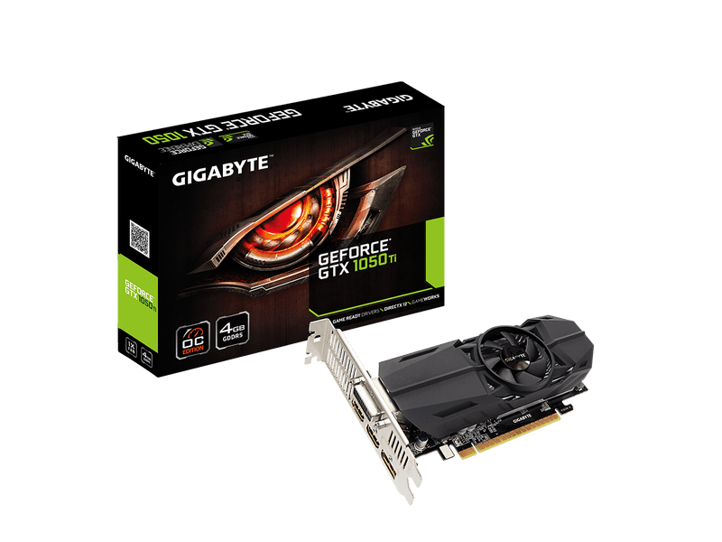 Gigabyte GeForce® GTX 1050 Ti OC Low Profile 4G