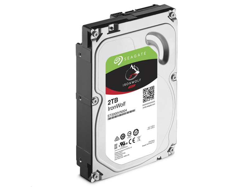 Seagate HDD 3,5 2TB SATA3 5900rpm 64MB Ironwolf (ST2000VN004)