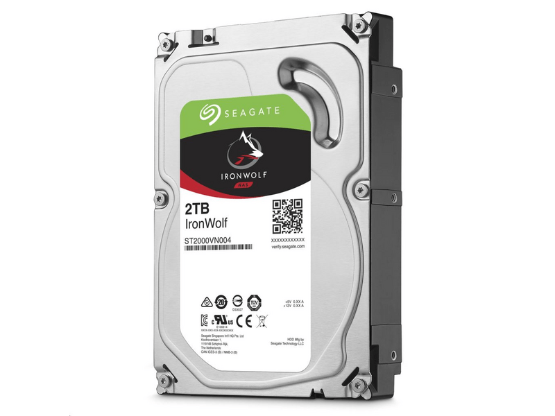 Seagate HDD 3,5 2TB SATA3 5900rpm 64MB Ironwolf (ST2000VN004)