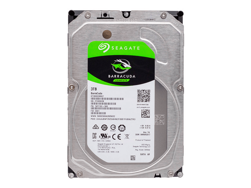 Seagate HDD 3,5 3TB SATA3 7200rpm Barracuda (ST3000DM007)