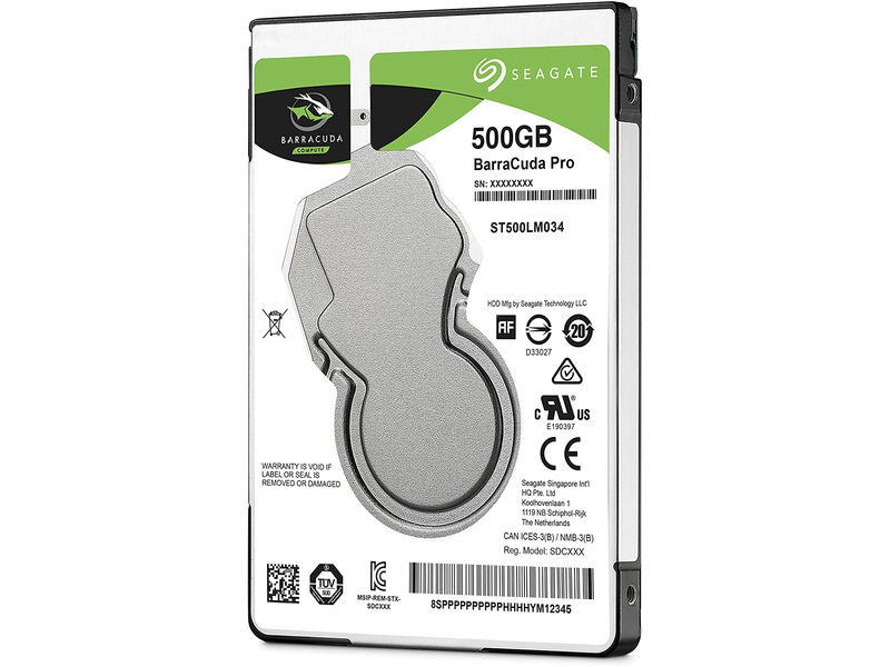 Seagate HDD 2,5 500GB SATA3 7200rpm 128MB (ST500LM034)