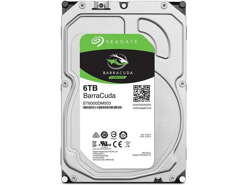 Seagate HDD 3,5 6TB SATA3 Barracuda (ST6000DM003)