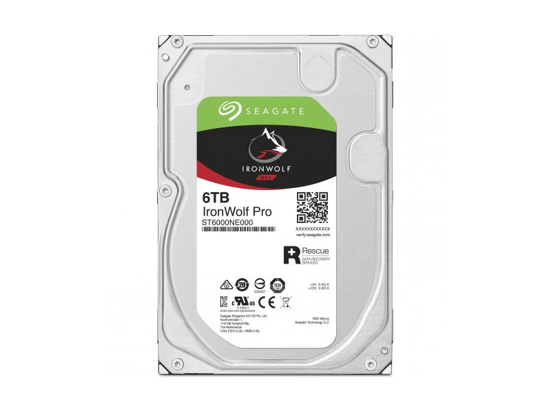Seagate HDD 3,5 6TB SATA3 Ironwolf PRO (ST6000NE000)