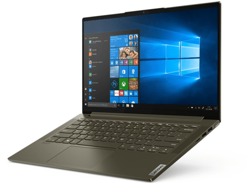 Lenovo Yoga Slim 7 Notebook, Zöld (82A1001UHV)