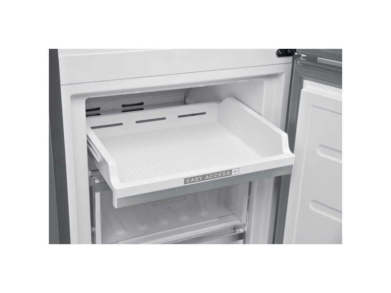 Whirlpool W7 831T OX H Alulfagyasztós kombinált hűtőszekrény, Inox