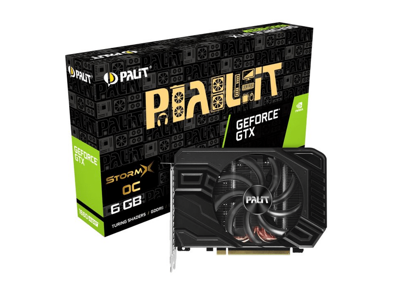 Palit GeForce GTX 1660 SUPER 6GB GDDR6 StormX OC (6166SS18J9161F)