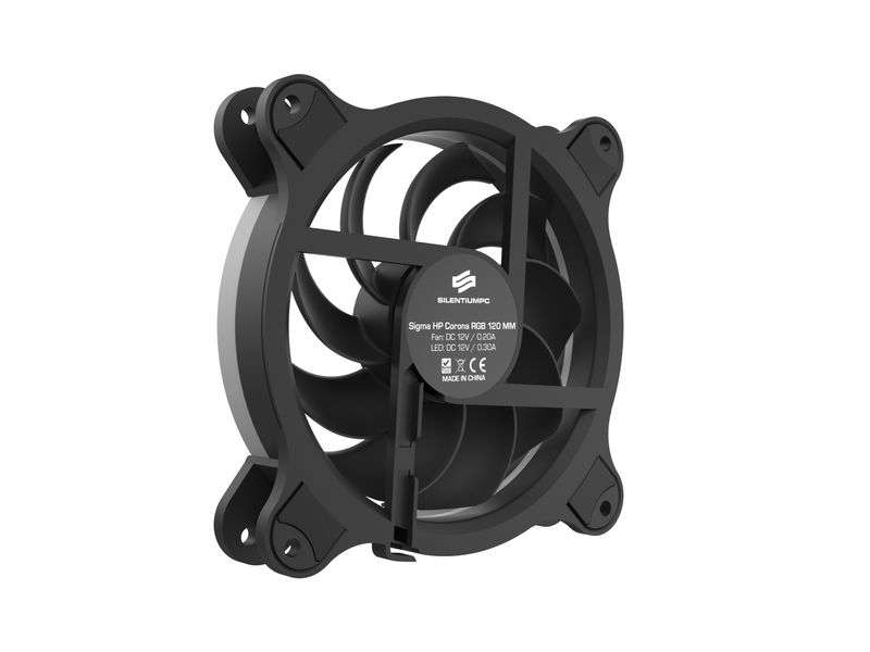 SilentiumPC Sigma HP Corona RGB 120 hűtőventilátor (SPC195)
