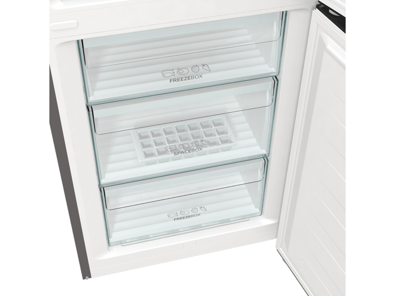 Gorenje NRK6202AXL4 Alulfagyasztós kombinált hűtőszekrény