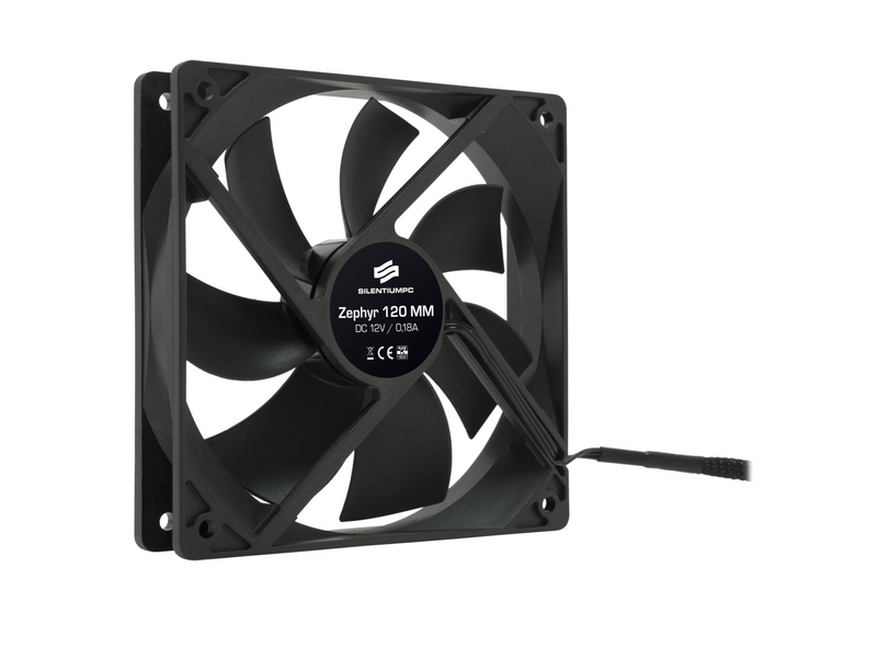 SilentiumPC ZEPHYR 120 PWM hűtőventilátor (SPC017)