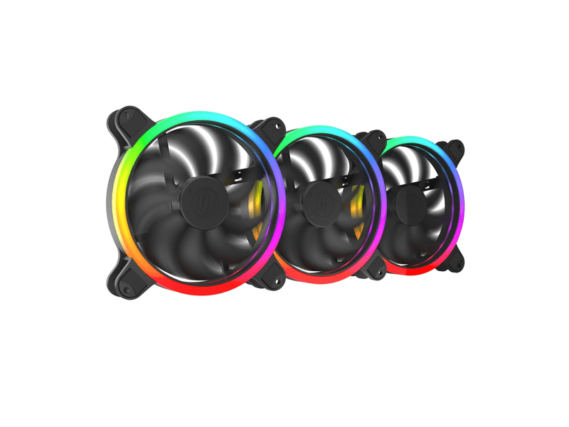 SilentiumPC CORONA HP EVO ARGB KIT 3 × 140 MM hűtőventilátor (SPC228)