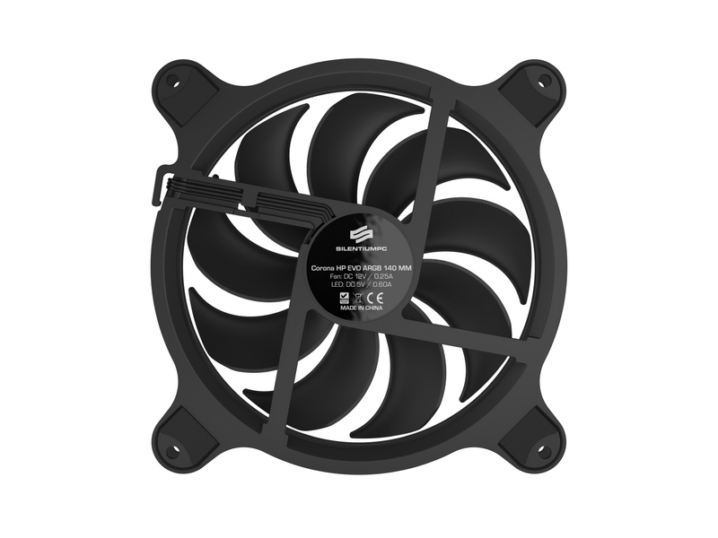 SilentiumPC CORONA HP EVO ARGB KIT 3 × 140 MM hűtőventilátor (SPC228)