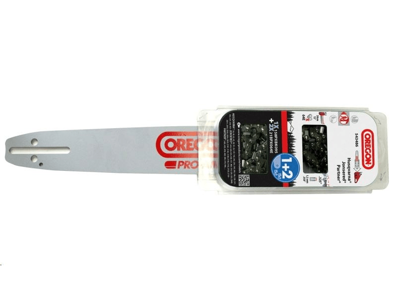 Oregon 556431 Láncvezető 3/8p-1.5mm 72 szemes + 2 db 73DPX lánc