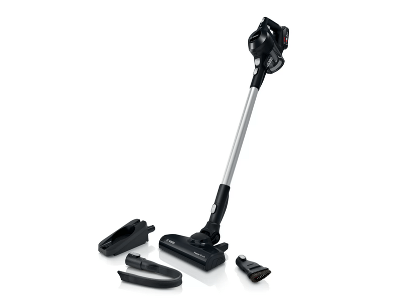 Bosch Serie 6 Unlimited akkumulátoros Álló porszívó, Fekete (BBS611BSC)