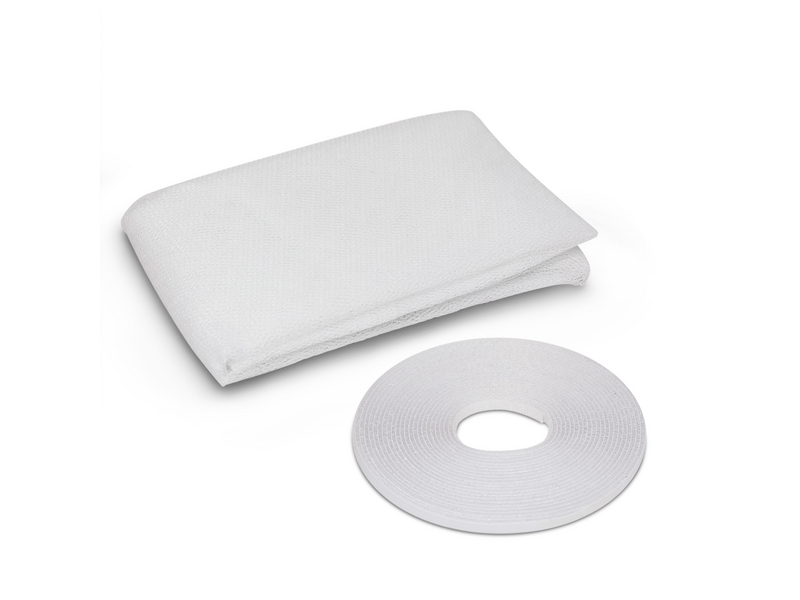 DELIGHT 11605WH Szúnyogháló ablakra, Fehér