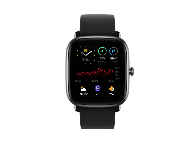 Amazfit GTS 2 Mini, Fekete