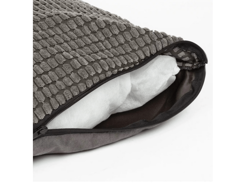 YUMMIE 60010GY Szürke Kutyafekhely Mosható Huzattal