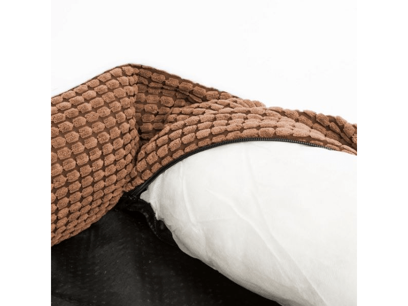 YUMMIE 60011BR Barna Kutyafekhely Mosható Huzattal