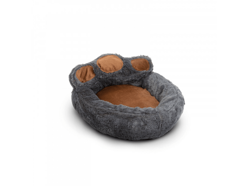 YUMMIE 60012B Szürke Mancs Alakú Kutyafekhely - M